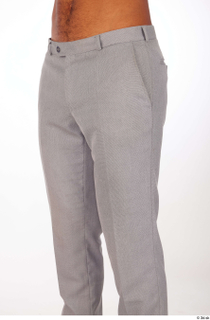 Nabil casual dressed gray tailored trousers thigh 0002.jpg